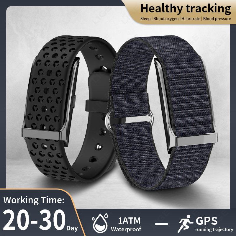 Fall Detection Watch - Reloj inteligente LIGE, Monitor de ritmo