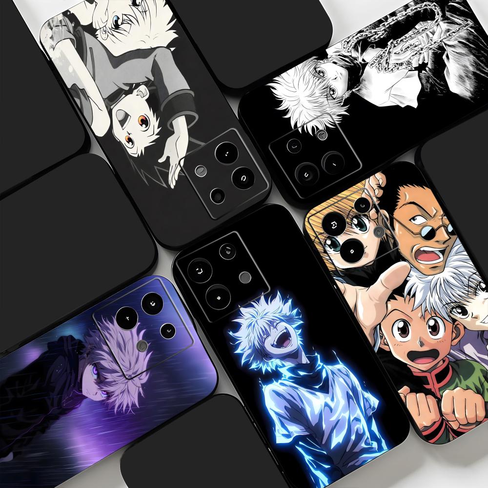 Xiaomi Redmi Note 14 - Funda de teléfono Anime h-hunter k-killua