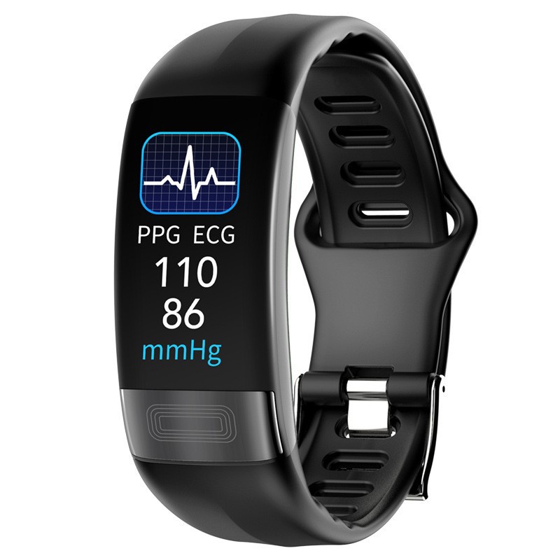 Fall Detection Watch - Pulsera Deportiva, Reloj Inteligente con ECG,
