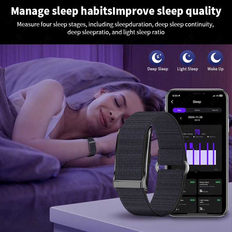 Reloj inteligente LIGE, Monito - Fall Detection Watch reseña y precio
