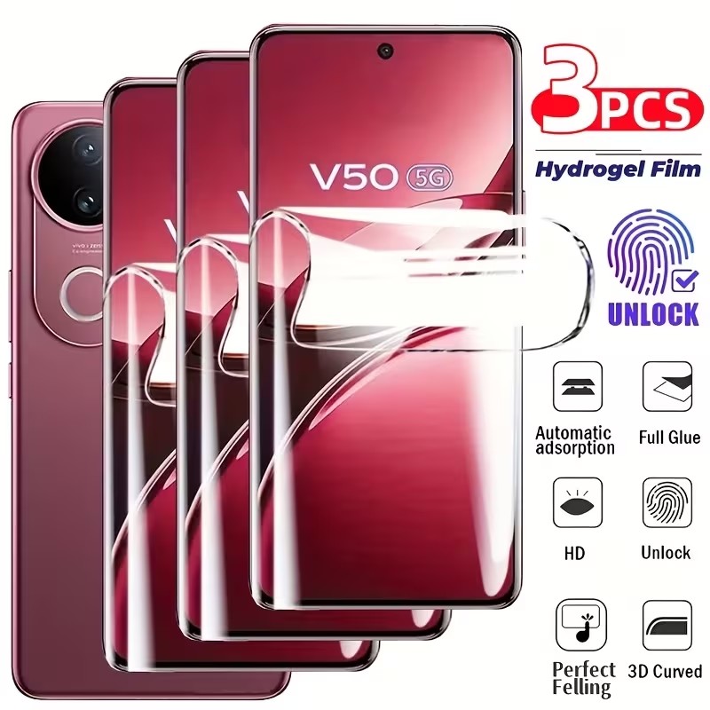3 Piezas de Película de Hidrog - Vivo V40 reseña y precio